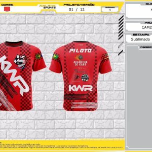 Camisa Vermelha KWR 2025